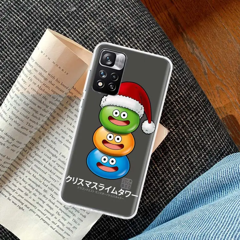 Dragon Quest Slime Series Phone Case For Xiaomi Redmi Note 13 Pro Plus 5G 12 12C 9 9T 9C 9A 10C 10A 10 K60 K70 Pro 8A 8 7A 7 6A