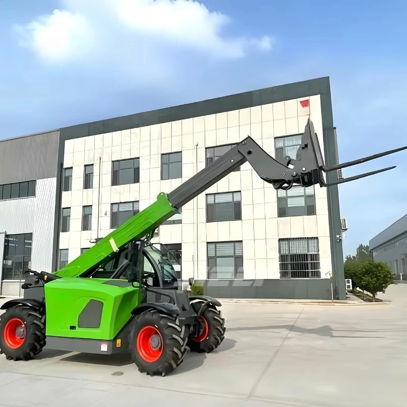 Customized 3000kg Capacity Off Road Capability Extendable Boom Telescopic Arm Forklift for Construction Site Use