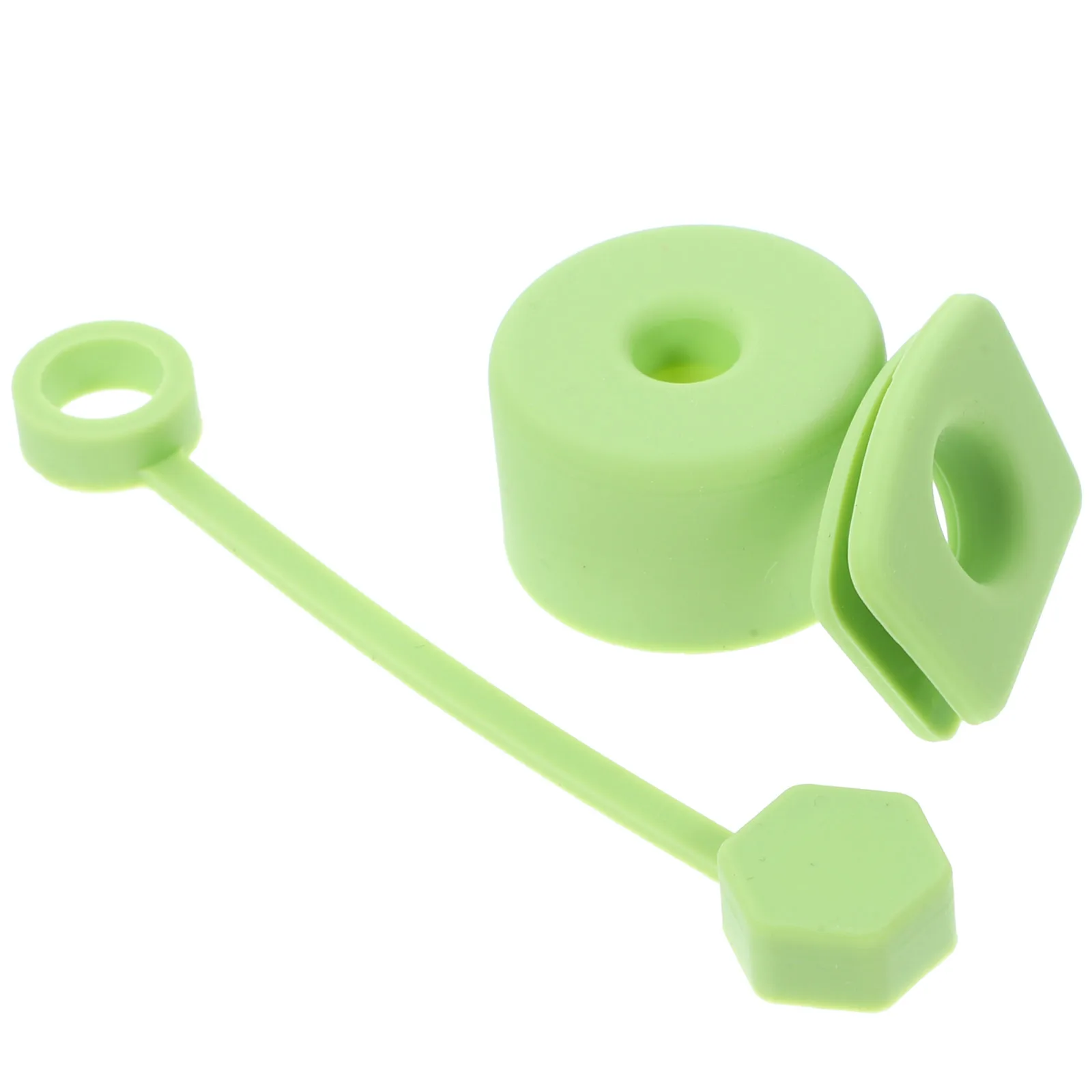 

1 set 1 Set Reusable Silicone Straw Cover Anti-Leak Cap Drinking Protector Stopper For Picnic Party 40Oz