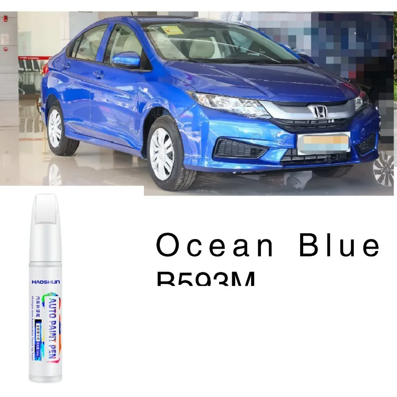 

Подходит для Honda Blue Touch-up Paint Pen Brush Civic CRV Crown XRV Fit B588P Blue B593M B607M BG53M B563P B626M NH820P Синий