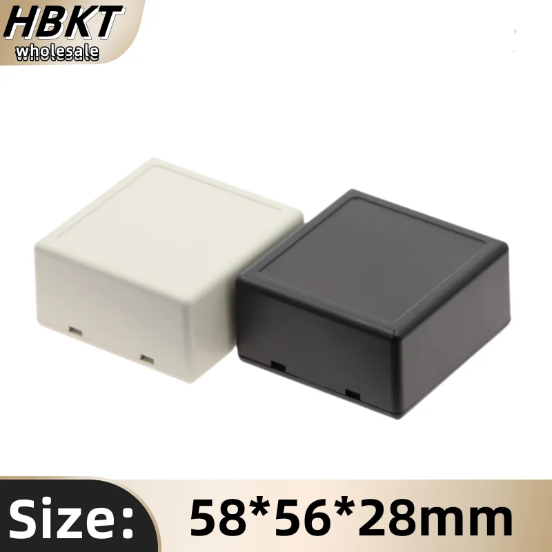 1pcs Enclosure Case Plastic Box Circuit Board Project Electronic 58x56x28mm DIY Wire Junction Boxes