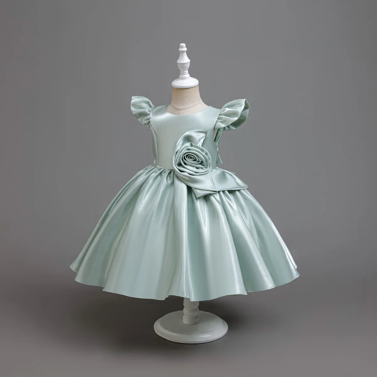 

Повседневное праздничное платье с цветочным узором для девочек, короткие детские платья принцессы для девочек, повседневная одежда для детей 3-10 лет