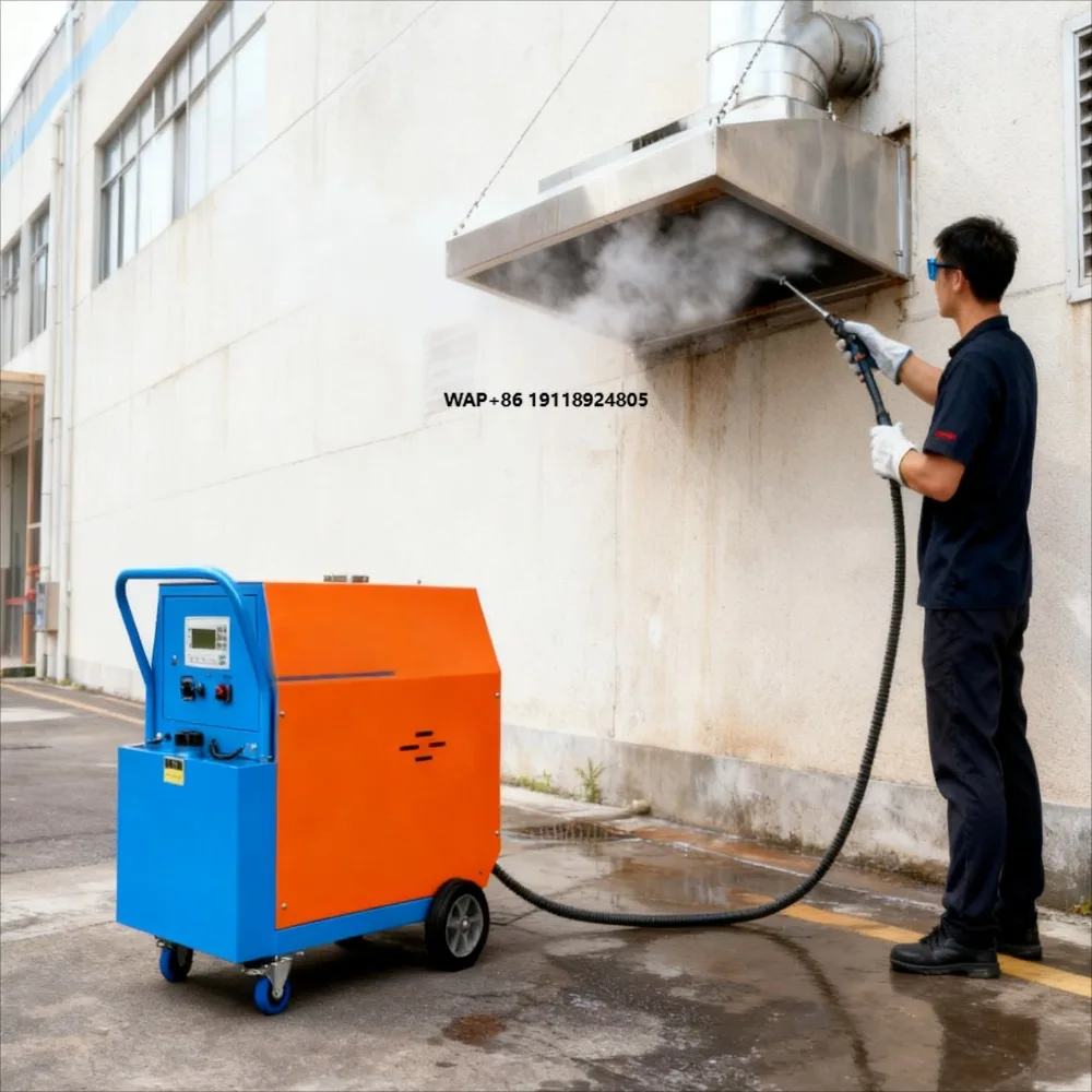 Commercial Heavy Duty Electric Pressure Washer 20 Bar High Pressure Hot Water Steam for Car Wash Shop Industrial Cleaning