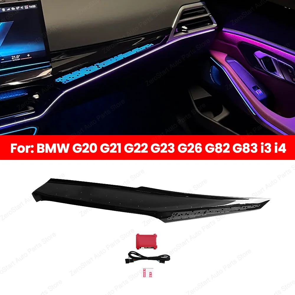 

11 Color Center Console lamp Co Pilot Starry Sky Decorative Panel For BMW G20 G22 G82 G83 I3 I4 Car Automotive Ambient light