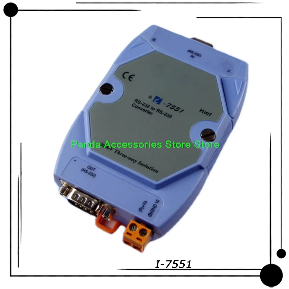 I-7551 dla modułu przekaźnika RS-232 ICPDAS (izolowany Triac 5-przewodowy RS-232) izolowany konwerter RS-232 na RS-232