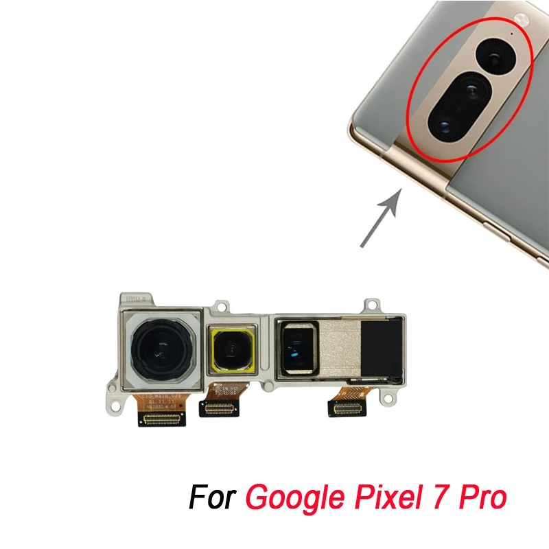 

Для Google Pixel 7 Pro 5G оригинальная задняя камера Запасная часть