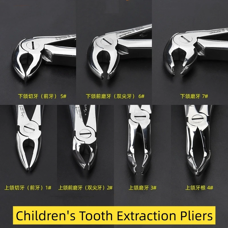 

Children Tooth Extraction Pliers MINI Type Oral Instruments Mini Stainless Steel Dental Extraction Pliers Specially Designed
