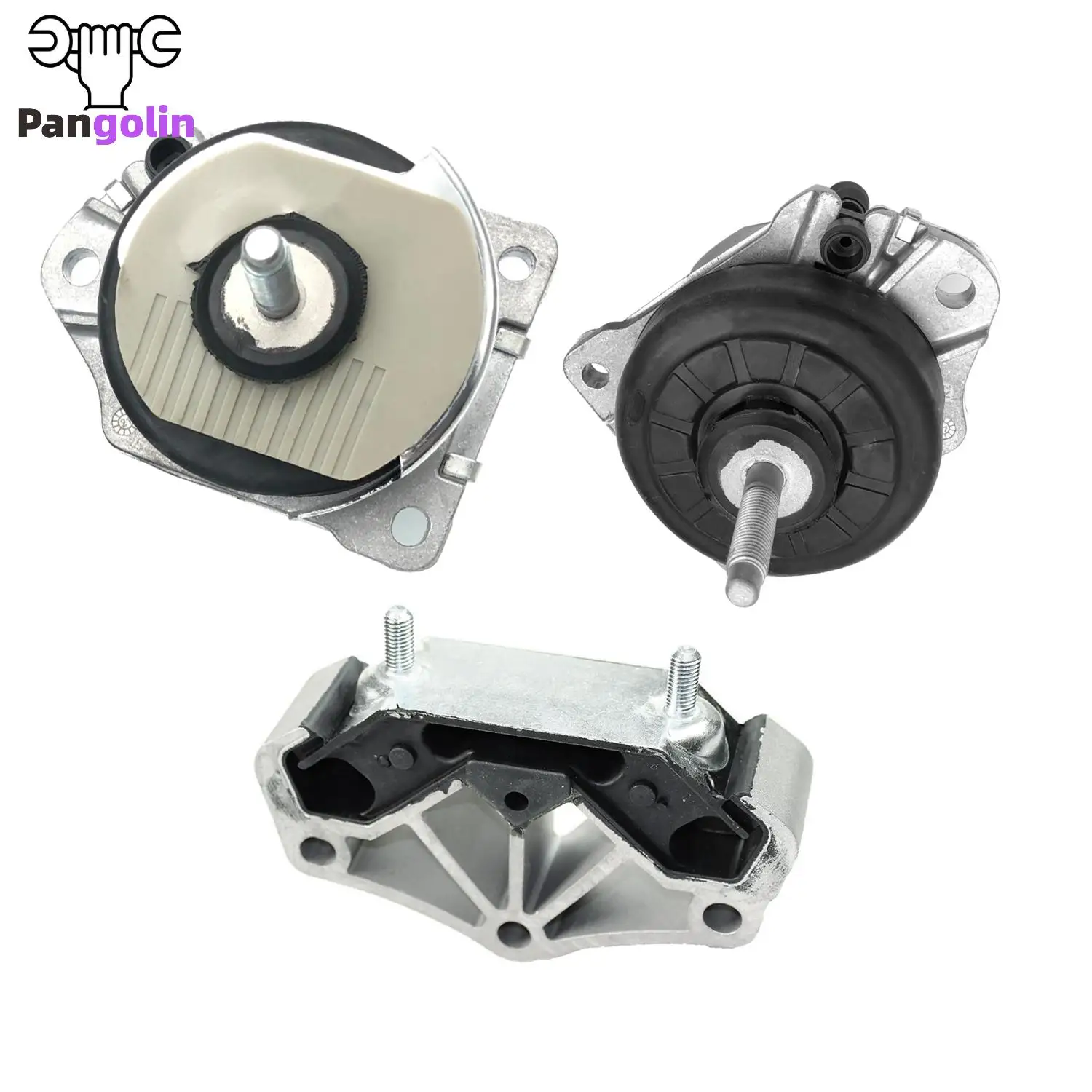 3pcs Engine Gearbox Mount Kit For 2015-2022 Ford Mustang 2.3T FR3Z6038A FR3Z6038H FR3Z6038B FR3Z6038G FR3Z7E373A Car Accessories