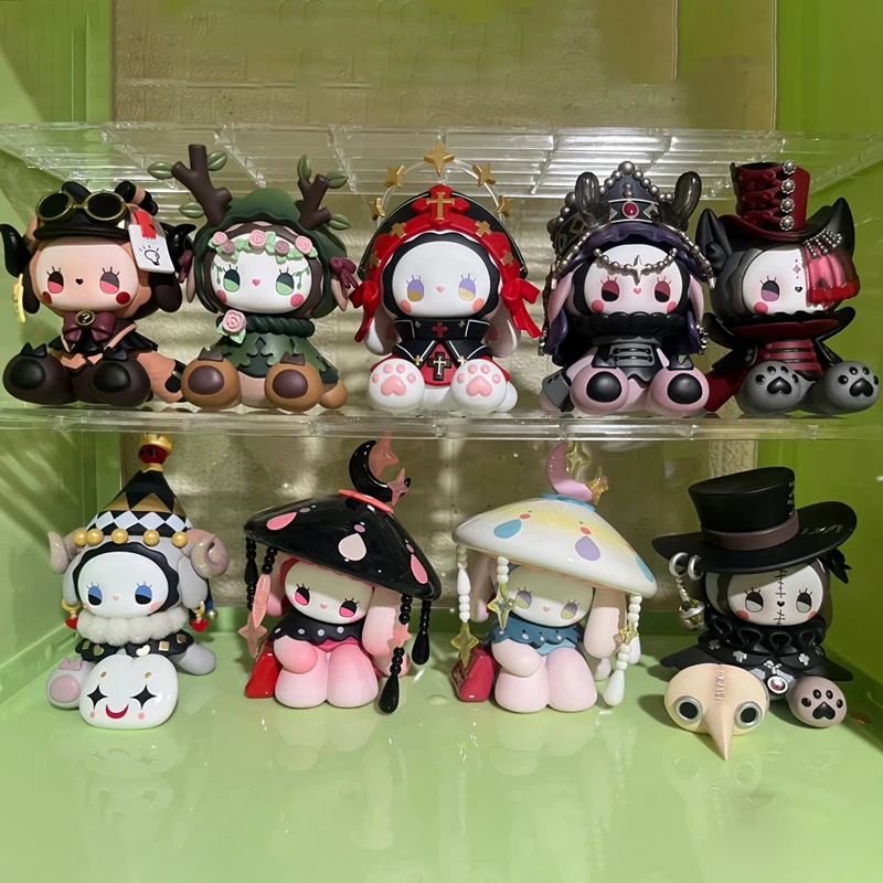 Emma Blind Box Emma Secret Forest Frostveil Villa Serie Überraschungsfigur Emma Doctor Mystery Box Anime Actionfigur für Sammler