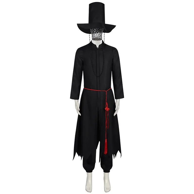 

Kpop Saja Boys Demon Costume Men Halloween Carnival Party Comic-con Role Playing Suit Outfit Cosplay Costumes Hat
