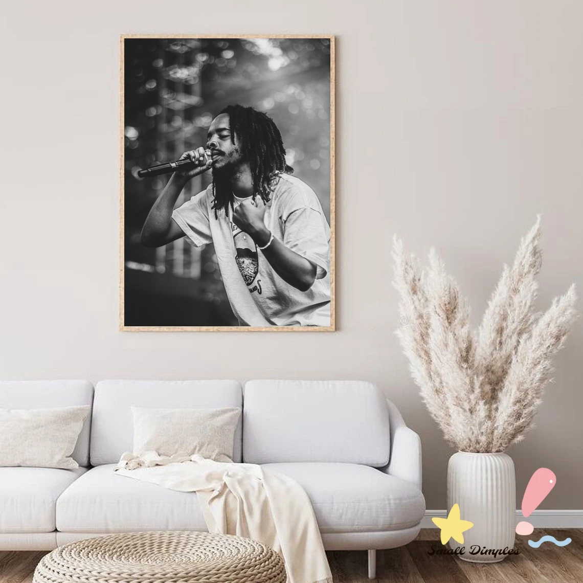 Póster de estrella musical con sudadera Earl, lienzo impreso, decoración del hogar, pintura de pared (sin marco)