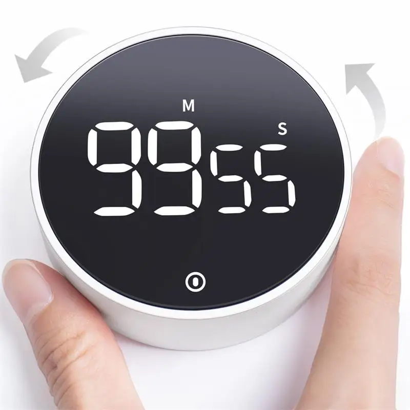 Noklead Kitchen Tools Digital Timer Magnetic  Digital Timer Manual Countdown Mechanical Cooking Timer Cooking Shower Stopwatch