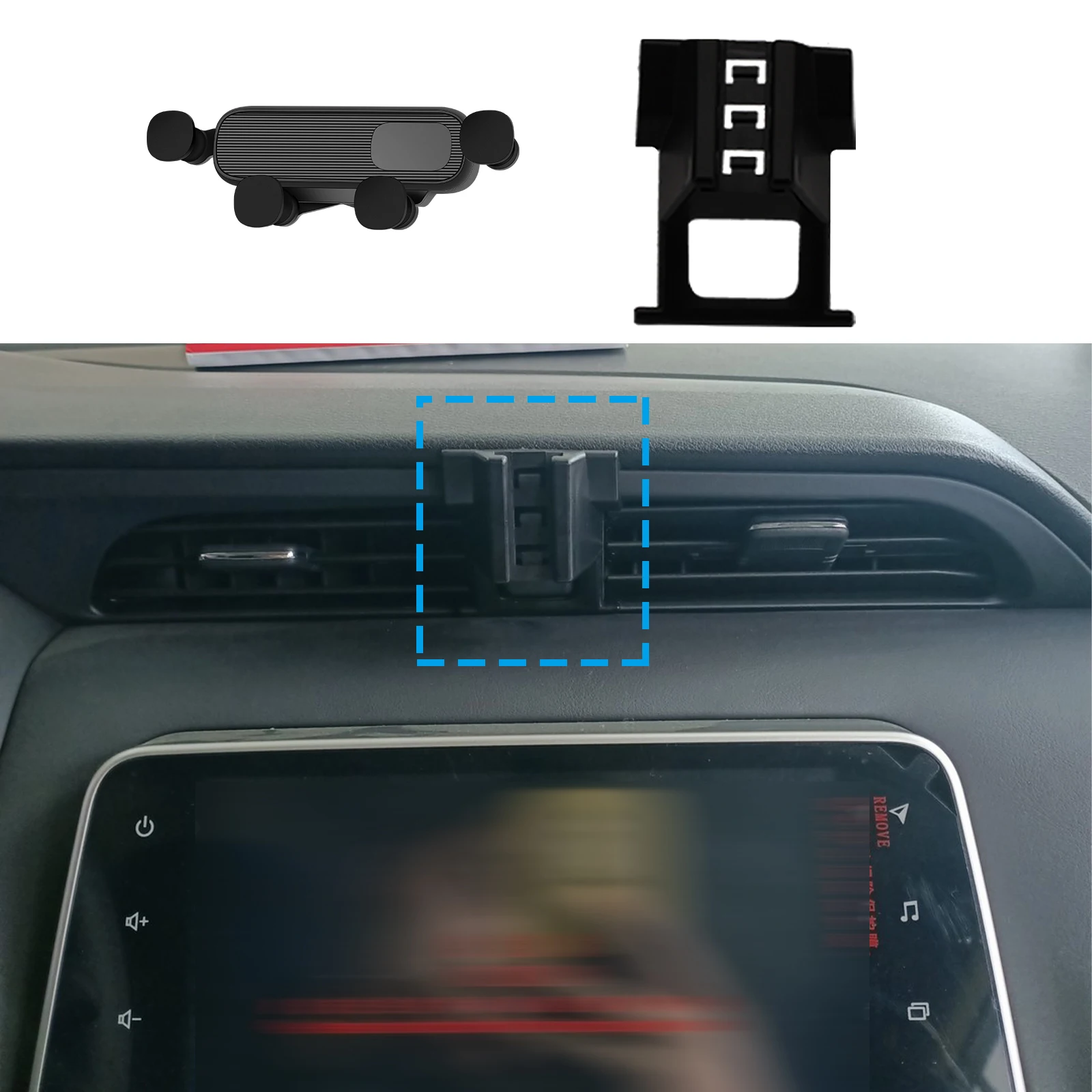 

for Nissan Kicks P15 2017 2018 2019 2020 2021 2022 2023 Car Mobile Phone Holder Accessories GPS Bracket Navigation Stand Auto