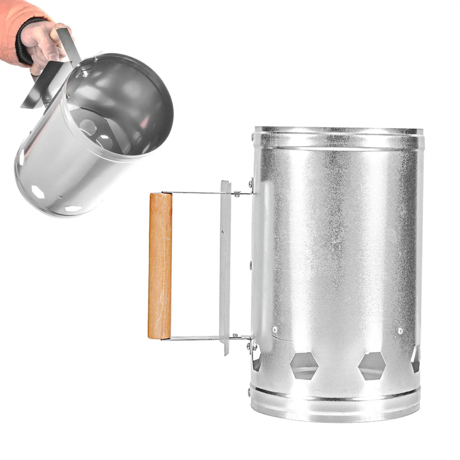 

Стартер дымохода, угольная пожарная зажигалка, может зажигание, аксессуар для пикника