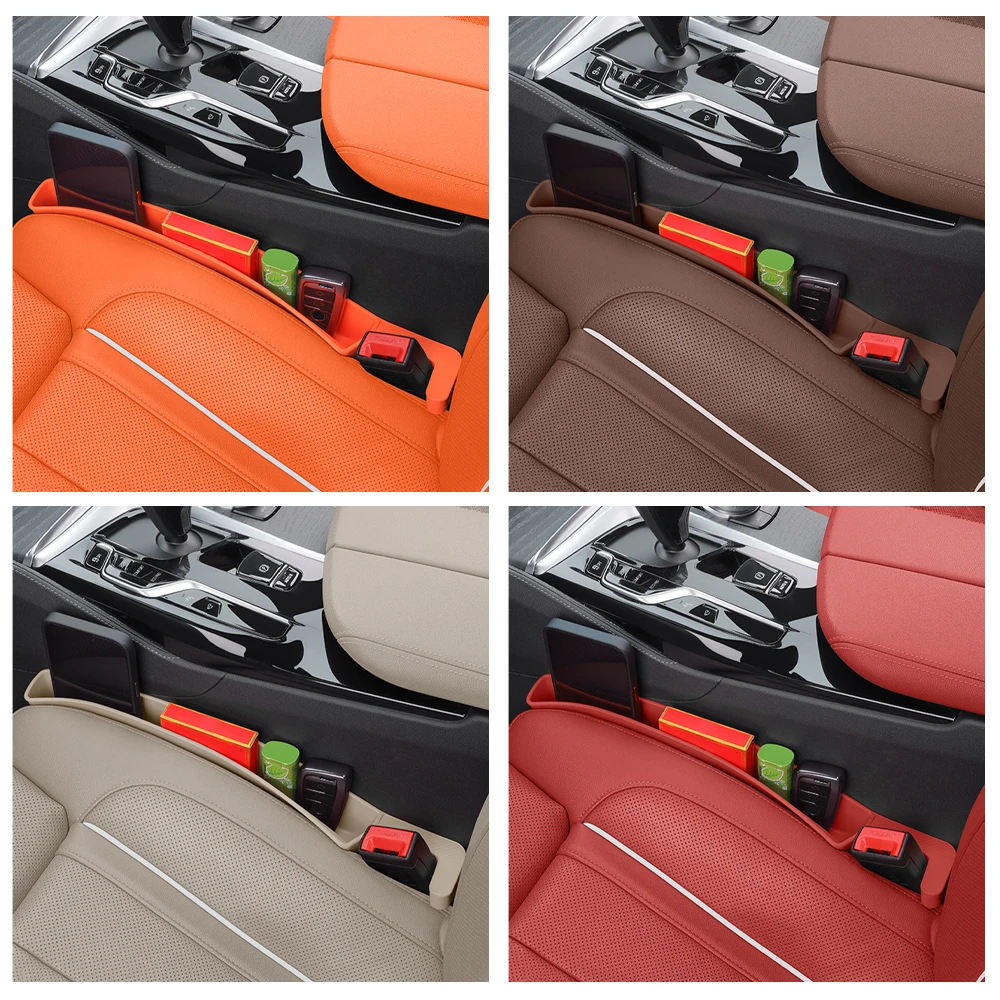 Organizador de huecos para asiento de coche, caja de almacenamiento anticaída, accesorios interiores para Tesla Model 3 Y Model S Model X