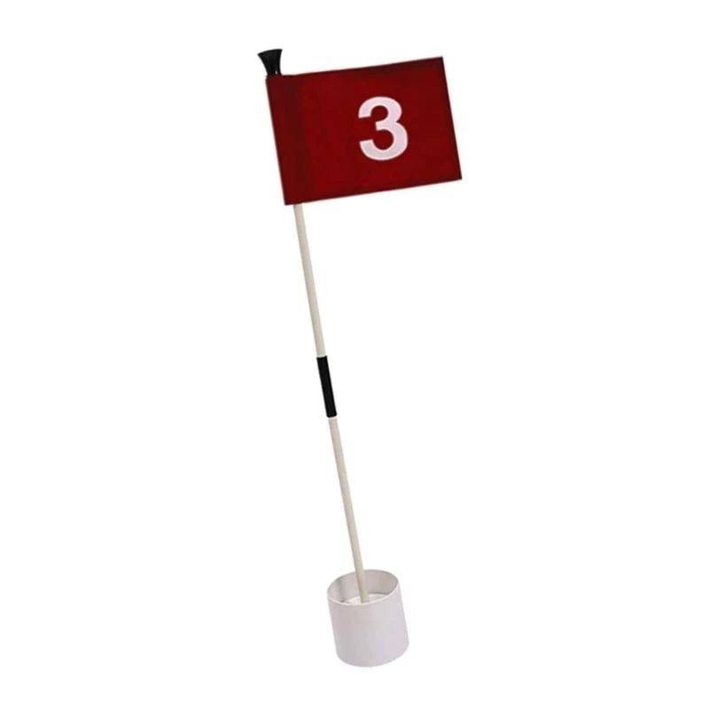 

Professional Putting Green Training Includes Flagstick Hole Cup For Realistic Practice