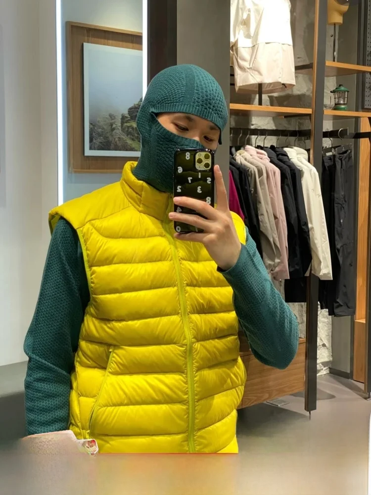 

Легкий пуховый жилет для улицы ex Youth Faion, зимний теплый ветрозащитный стеганый тюжет, повседневный свободный крой, застежка-молния...