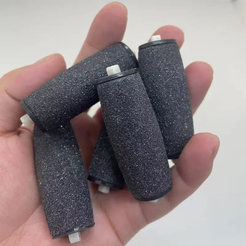 8 szt. Wymienne głowice rolkowe, grube i cienkie, akcesoria do elektrycznego pilnika do stóp, wymienne głowice rolkowe.