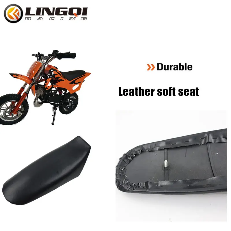 LING QI Mini Pit Dirt Children Bike Seat Cushion 47 49CC Motorcycle Saddle Protection Pad Cover Foam for Apollo Kids Pocket Moto