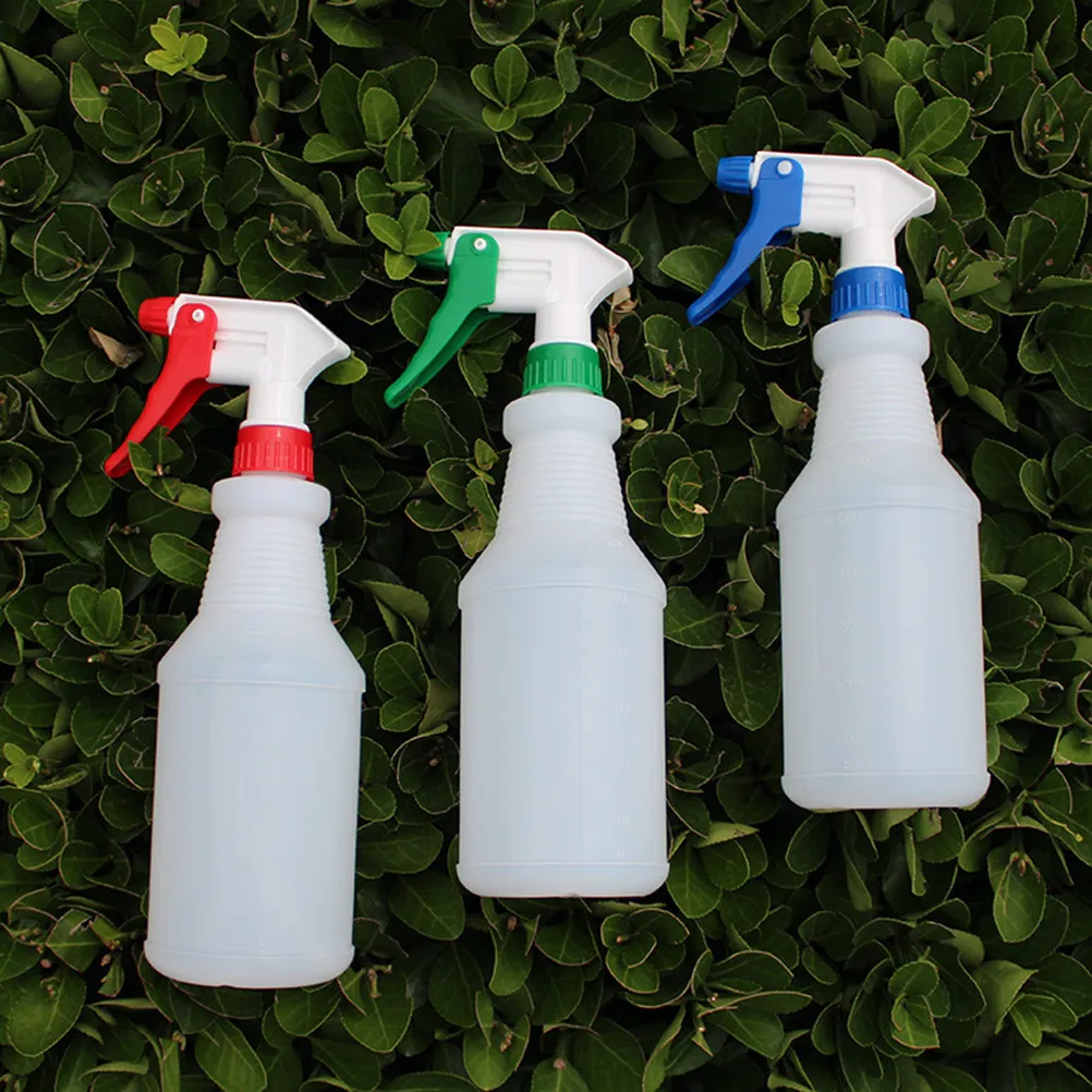 2Pcs Cleaning Watering Can Thickened Plastic Plants Sprayer Portable Empty Bottle Red Gardening Spray Bottle for Plants Water