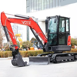 Chinese Mini Excavator Manufacturer Mini Crawler Digger Price EPA USA 3.5 Ton Micro Bagger Compact Excavator Machine Customized