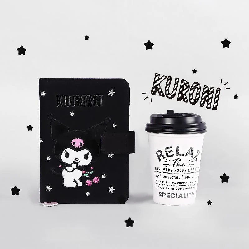 Kuromi Daily Weekly Planner Schedule Book Girls Kawaii A6 Journal To-Do List Goals Notebook Anime Hand Ledger Notepad Stationery