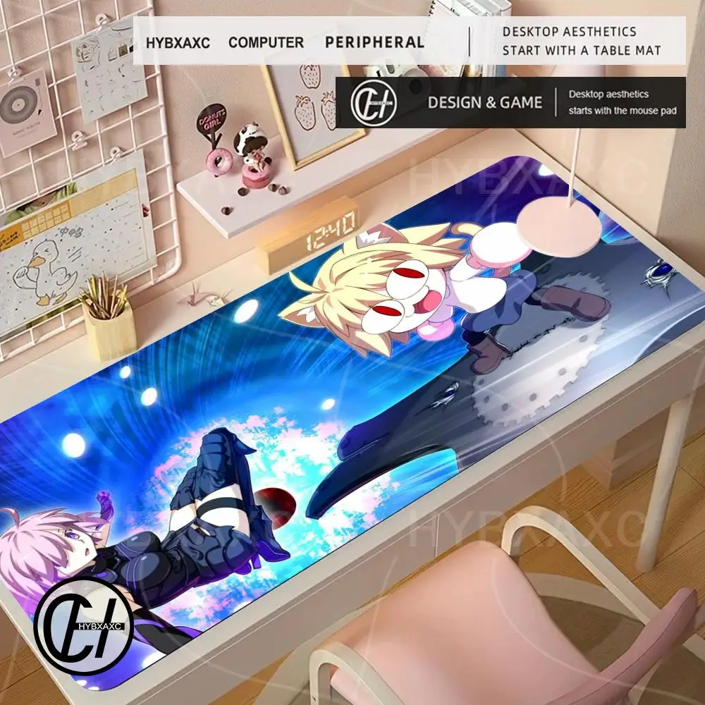 

Neco-arc Mouse Pad Cute HD Desk Pad Extended Gaming Keyboard Mats Large 90x40cm XXL Gamer Mousepad