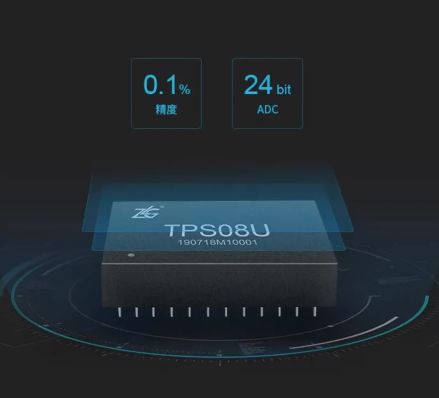 High precision analog data acquisition module for industrial data voltage and current, stable and reliable TPS08U