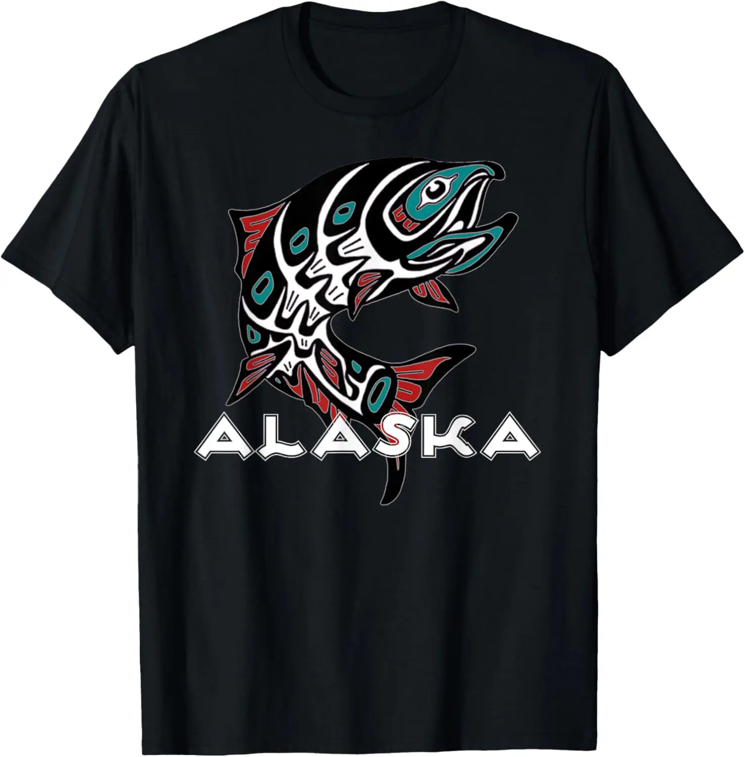 camiseta-de-arte-tlingit-indigena-americana-de-pesca-de-salmao-do-alasca