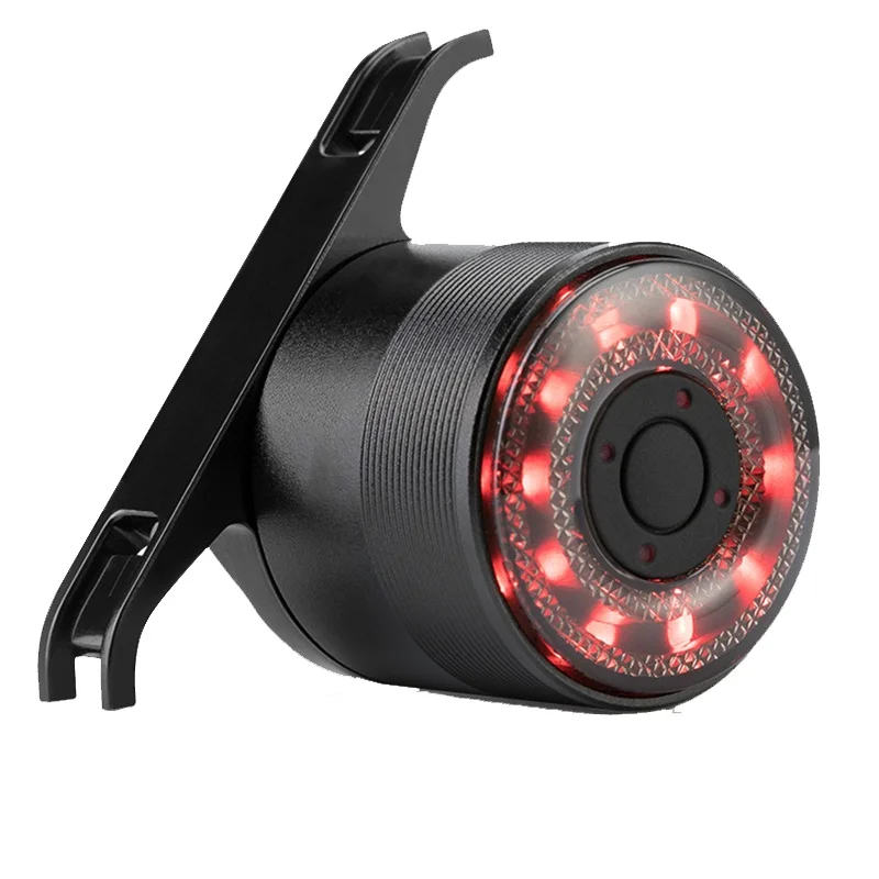 

Bicycle Tail Lights Smart Brake Sensing Rear Light Bicycle 5 Light Modes Chargeable IPX6 Waterproof Aluminum Bicycles Accessori