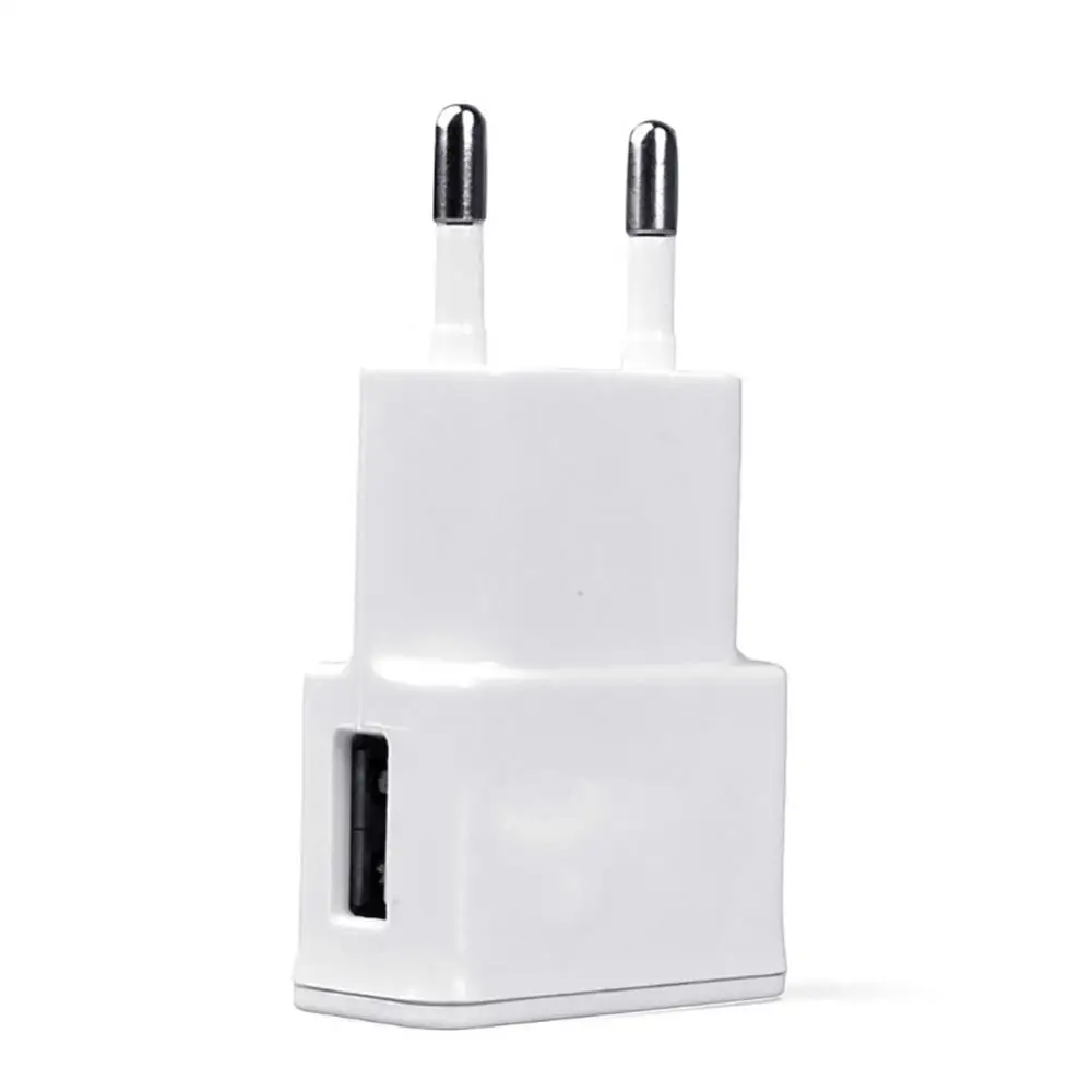 EU Plug to USB Charger Phone Home Travel 5V 2A Single USB Phone Charger Adapter for Samsung Huawei