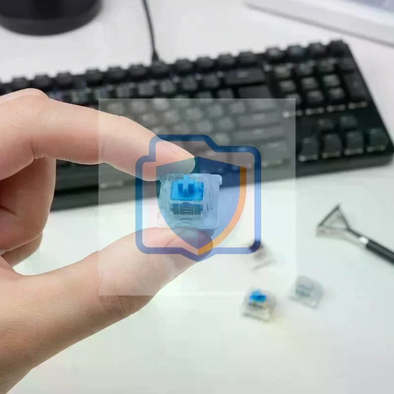 Mechanical Keyboard Switches With Clicky Feedback And Switch Puller For Mechanical Keyboard Building Typing DIY