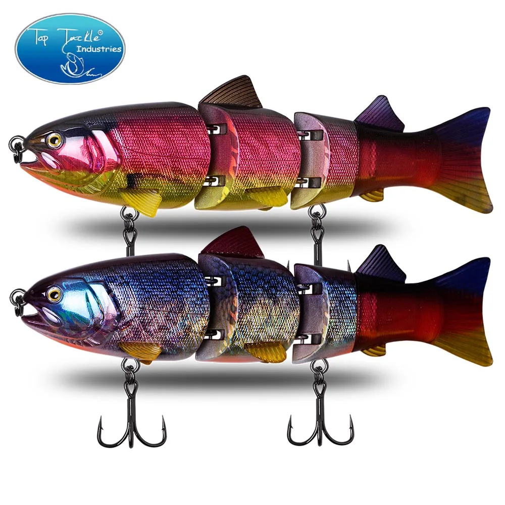 Imagem -04 - Artificial Lento Naufrágio Isca de Pesca Swimbait 215 mm 155g Articulado cf Isca Dura Grande Baixo para Pike Musky Wobbler Poleiro