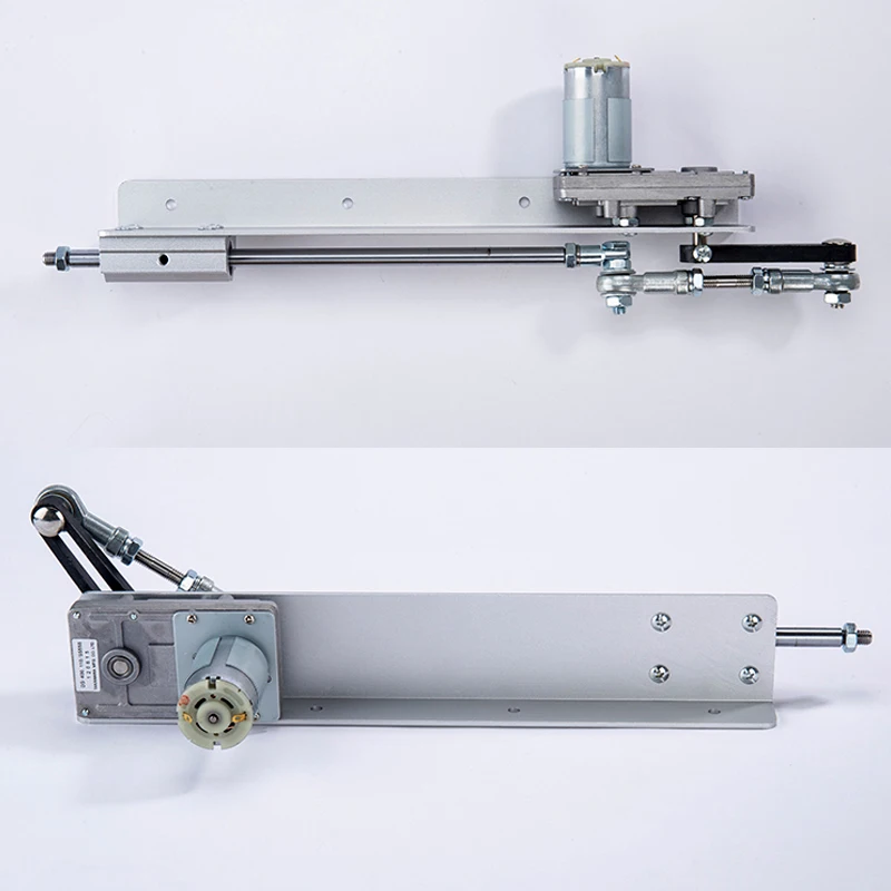 DC 12V/24V Telescopic Linear Actuator Reciprocating Cycle Linear Adjustable Speed Telescopic Linear Actuator Stroke 2-8CM 3-15CM