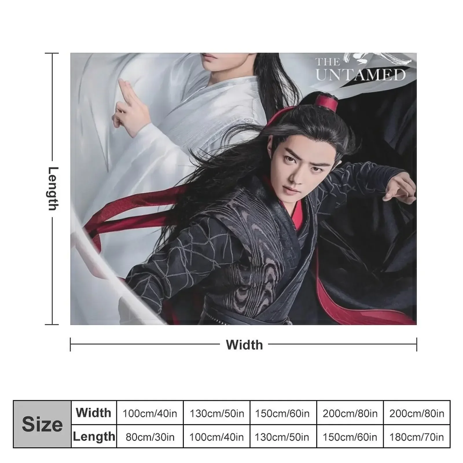 THE UNTAMED 2019 poster mdzs Throw Blanket Picnic Hairys Kid'S Soft Big Blankets