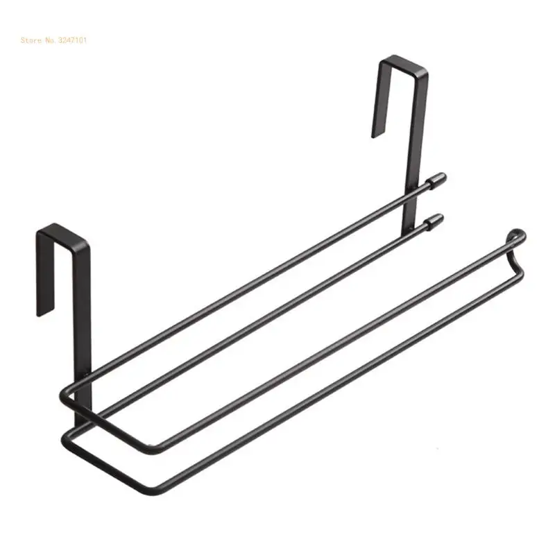 

Paper Towel Hanger Metal Roll Paper Storage Hanging Rack Tissue Shelf Dropship