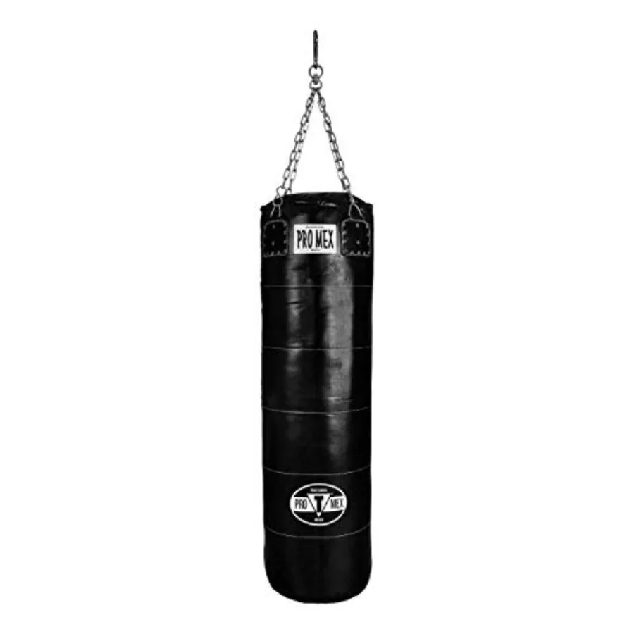 

Боксерский мешок Pro Mex Power Heavy Bag, черный, 100 фунтов - Мешок для бокса, тяжелый мешок, подвесной боксерский мешок, мешок для кикбоксинга, мешок для отработки ударов
