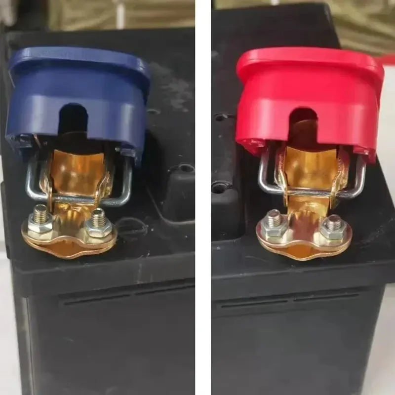 

1 пара разъемов с отрицательными и положительными пластинами, зажимы для верхней стойки, автомобильный разъем, клемма аккумулятора