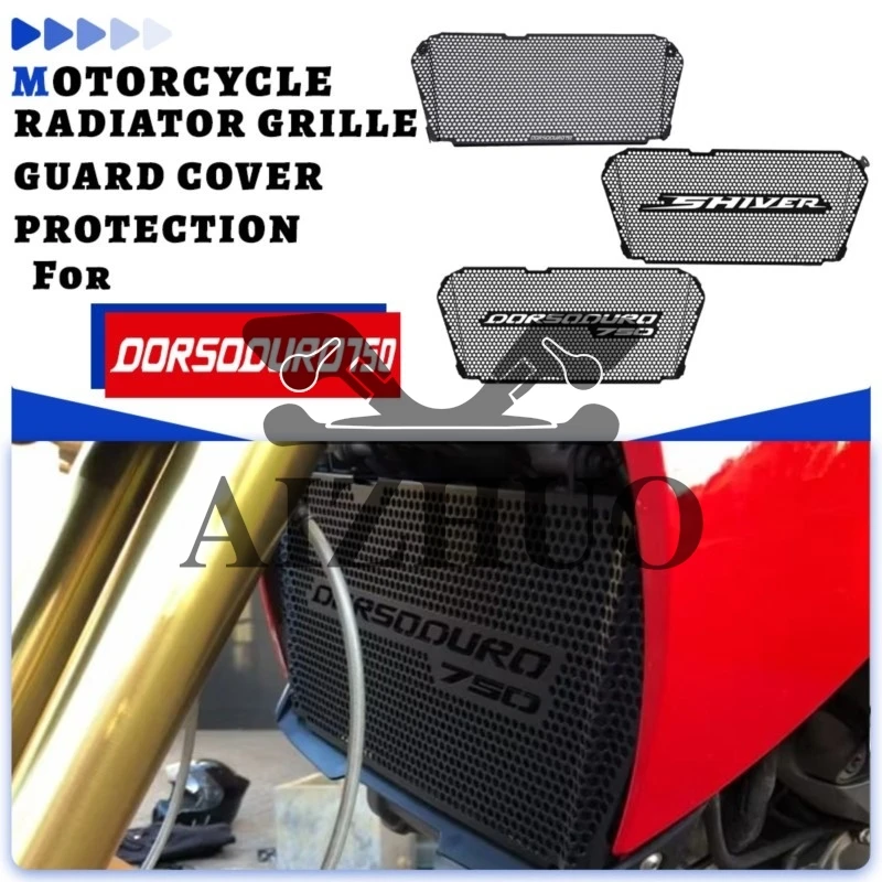 

Radiator Guard For Aprilia Shiver 750 Shiver750 SL Shiver 900 Dorsoduro 750 900 2007-2025 Radiator Grille Guard Cover Protection