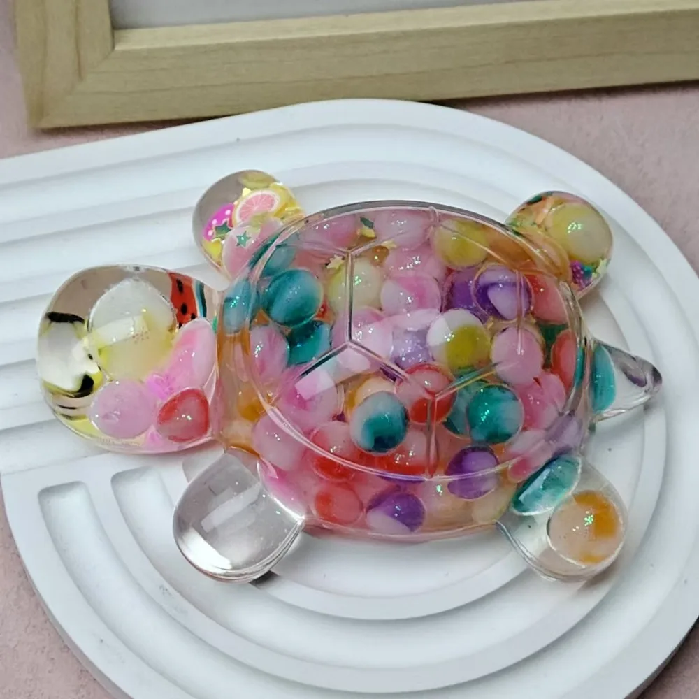 

Flash Flowing Sand Candy Color Turtle Dolls Miniature Tortoise Statue Cute Cartoon Turtle Toy Lovely Mini Turtle Small Ornament