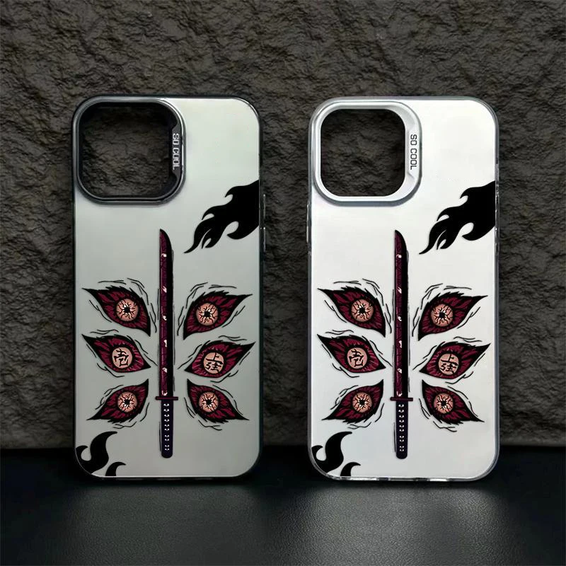 Ghost Eye Knife Phone Cases for iPhone 15 ProMax 11 14 12 13 X XR XSMax 7/8 Plus SE 2022 2020 Mini Shockproof Bumper Cover