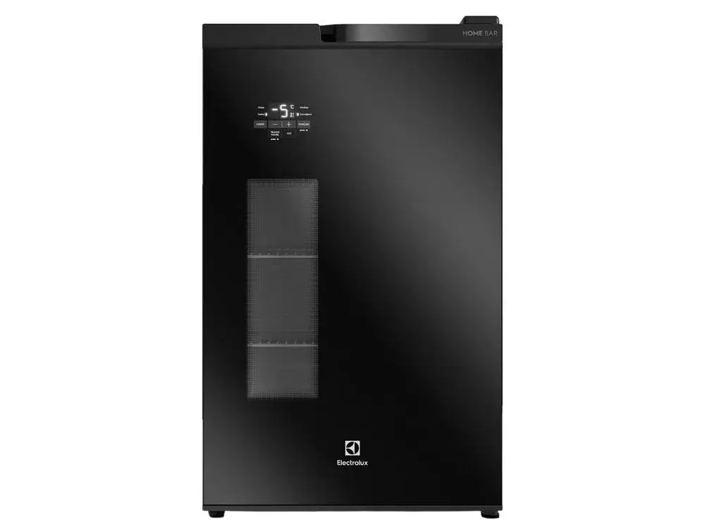 Cervejeira Electrolux Home Bar EB100 Vertical Preta 108,5L Frost Free - 220V