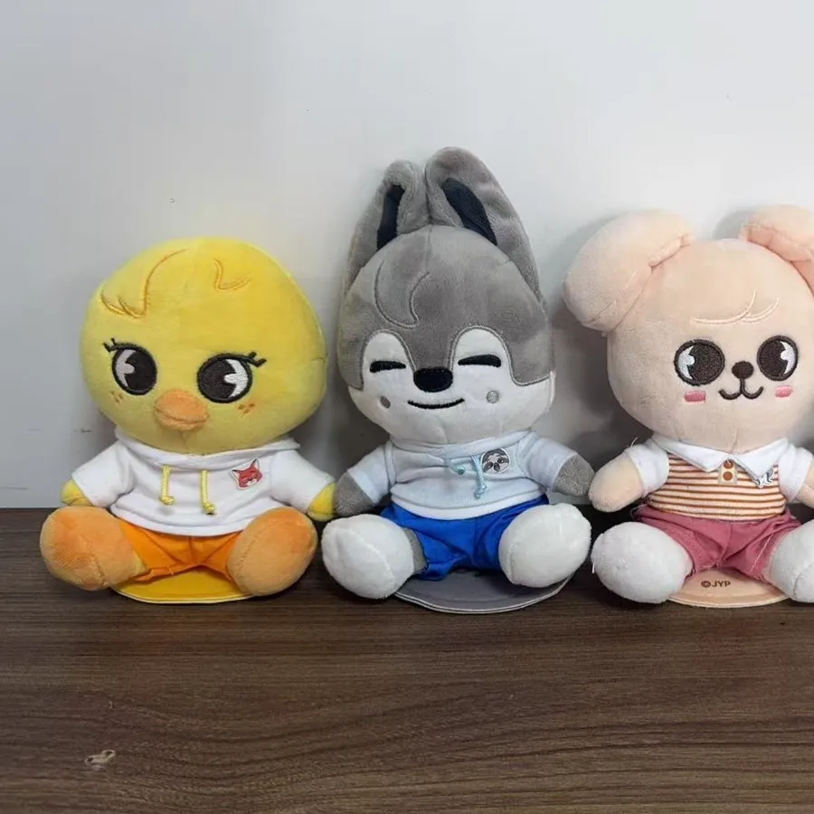 

New Styles Stray Kids Plush Toy Skzoo Doll anime character skzoo Plush standing posture magnetic doll cute gift