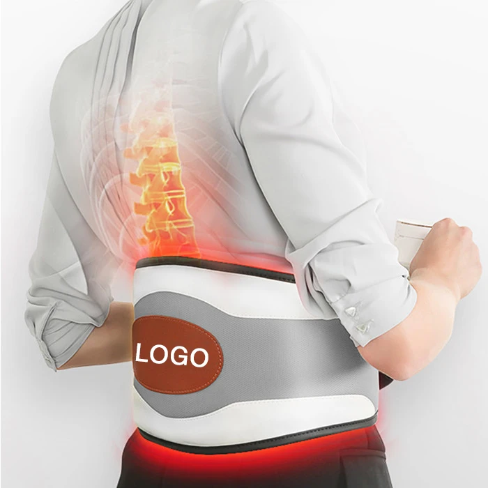 Electric Smart Decompression Lumbar Support Belt Air Traction Pain Relief Heating Vibrating Waist Mass-age Belt