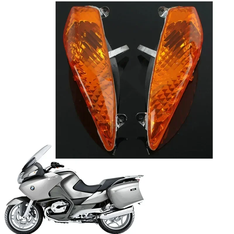 For BMW R1200RT 2005-2009 R900RT 2006-2011 2007 2008 2010 Orange Clear Motorcycle Acsessories Turn Indicator Signal Lens Winker