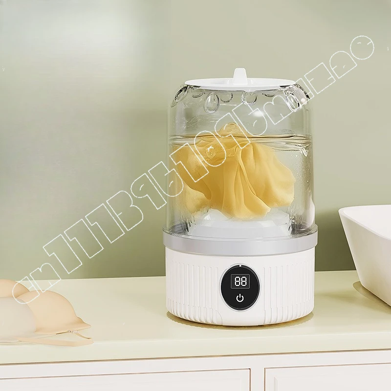 Mini Underwear Washing Machine Free Installation Underwear Small Wireless Portable Sock Washing Artifact Household