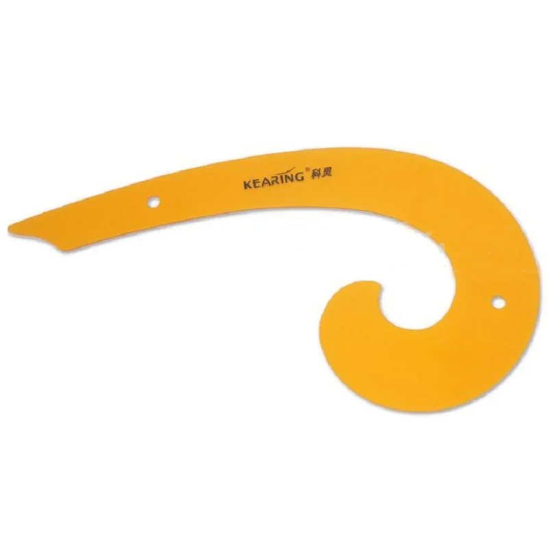 French Curve Ruler for Fashion Sewing Smooth Graceful Line Cartoon Design Rulers Function Drafting Tools No 1301S