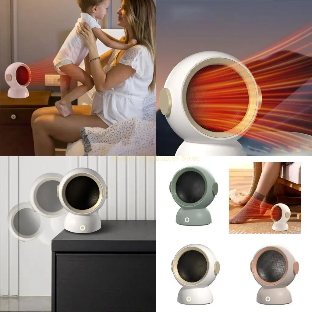 D0AB 1200W Electric Space Heater Energy Efficient Space Heater for Indoor Use 2 Speed