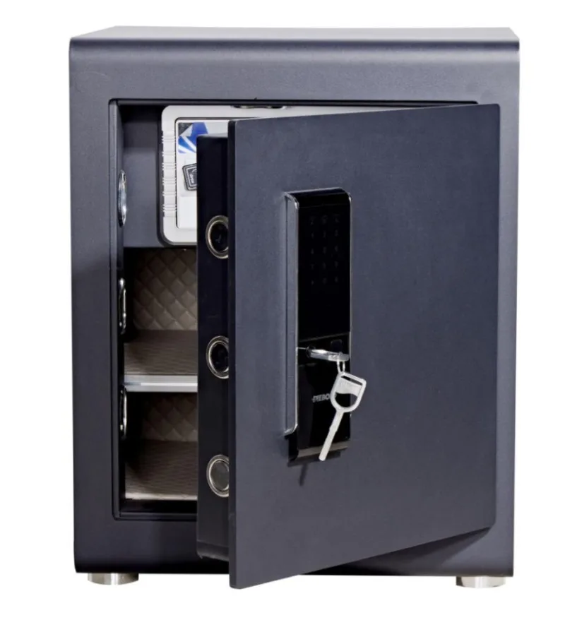 

Fashionable Modern Steel Fingerprint Safe Security Large Office Safety Box for Home & Office
