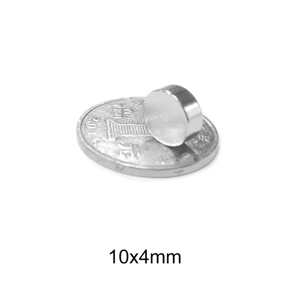 10x4 MM Strong Round Neodymium Magnets 10x4 MM For Home Refrigerators, Offices DIY 10 MM X 4 MM 10 * 4